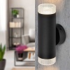 Настенный светильник ЭРА WL50 BK/TR Б0061194