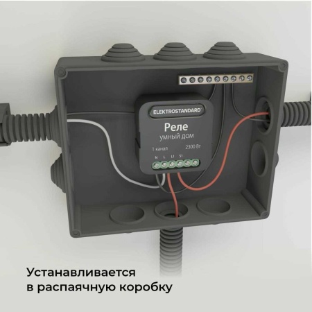 Реле Wi-Fi Elektrostandard (Умный дом) 76006/00 a059324