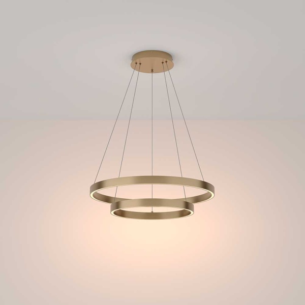 Подвесной светодиодный светильник Maytoni Rim MOD058PL-L55BSK