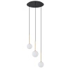 Подвесная люстра Nowodvorski Karo Black/Satine Gold 10304