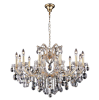 Подвесная люстра Crystal Lux Hollywood SP12 Gold