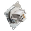 Розетка 2хUSB Stekker Катрин шампань GLS10-7115-02 39602