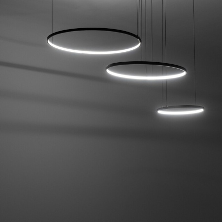 Подвесная люстра Nowodvorski Circolo Led Black 10817