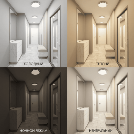 Потолочный светодиодный светильник Denkirs DK6516-WH/1