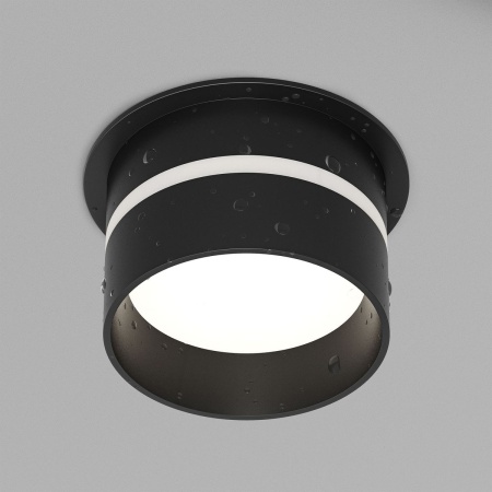 Встраиваемый светильник Denkirs Ribe DK2404-BK