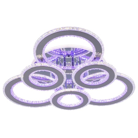 Потолочная светодиодная люстра Profit Light 8040/3+3 CHR