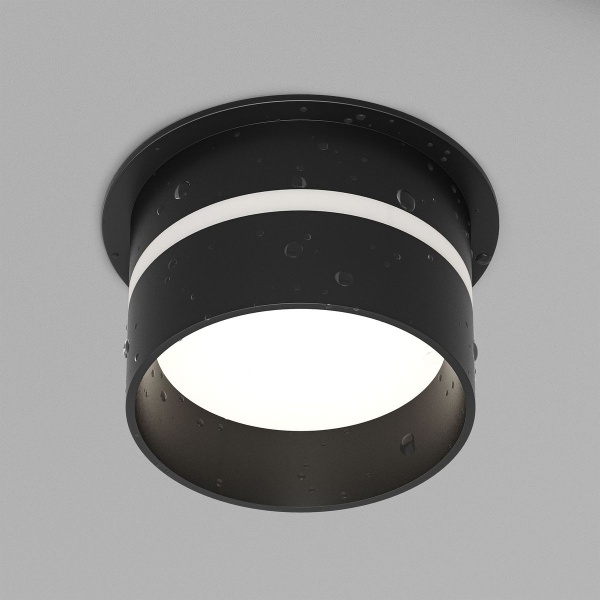 Встраиваемый светильник Denkirs Ribe DK2404-BK