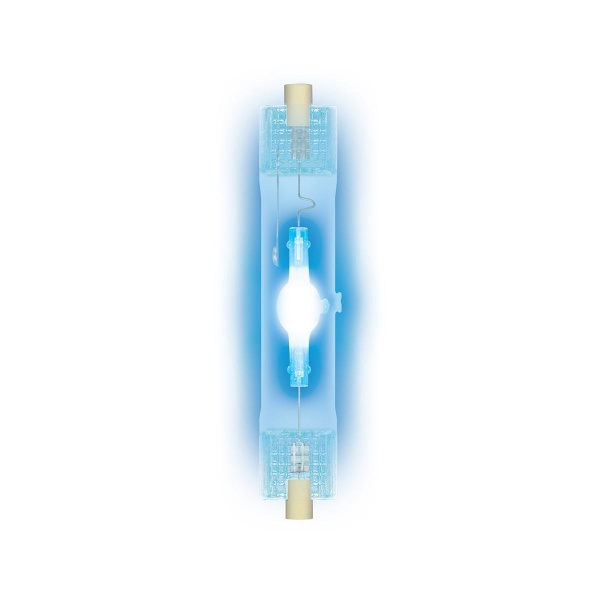 Лампа металлогалогеновая Uniel R7s 70W прозрачная MH-DE-70/BLUE/R7s 04847