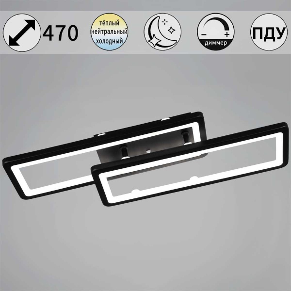 Потолочный светильник Reluce 03629-0.3-02A BK