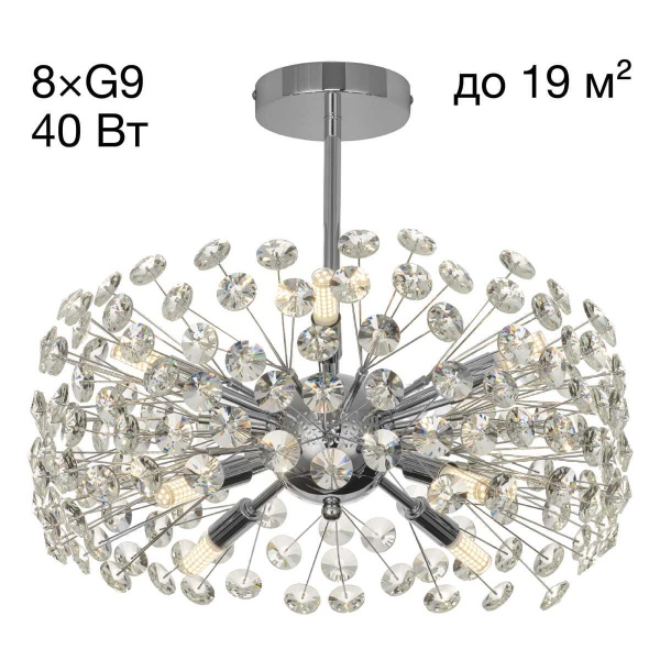 Потолочная люстра Citilux Eletto Betsy EL322CA08.1