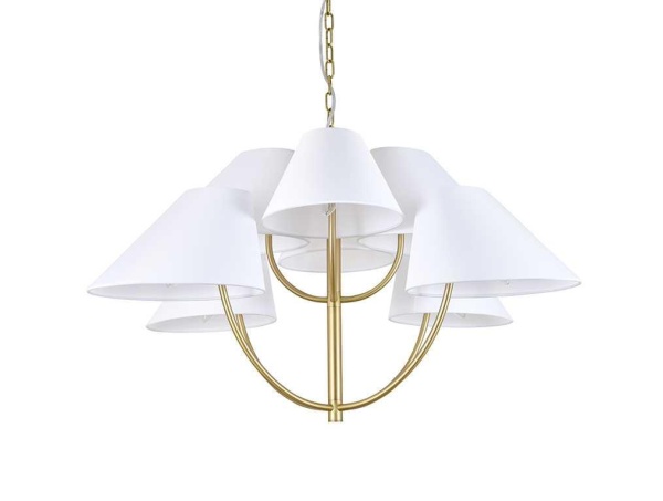 Люстра NEWPORT 3928/С brass