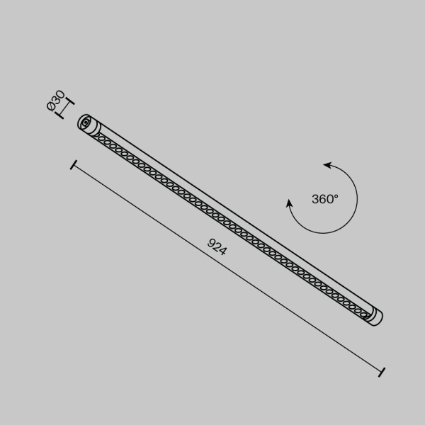 Светильник Maytoni Technical C149CL-L900-24W3K-B