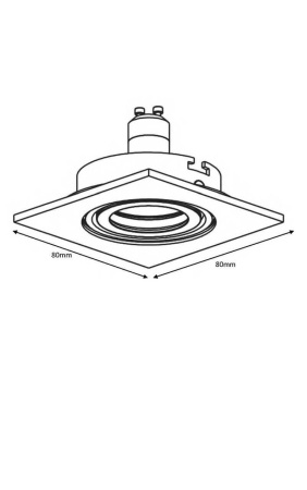 Встраиваемый светильник Lucide Focus 11002/05/12
