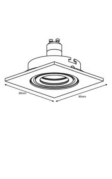 Встраиваемый светильник Lucide Focus 11002/05/36