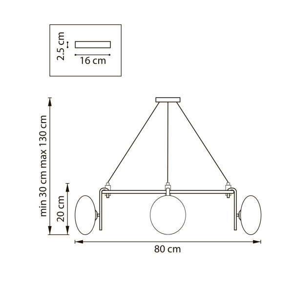 Люстра подвесная Gamma G9 Lightstar 737166