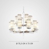 Подвесная люстра Imperium Loft Сilindery Silver D75 306856-23