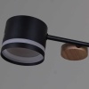 Люстра Reluce 68730-0.3-10 GX53 BK+WOOD