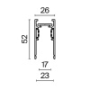 Шинопровод магнитный Maytoni Technical Exility Busbur TRX034-411W