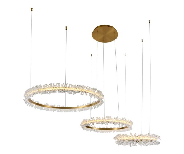 Подвесной светодиодный светильник Kink Light Лаура 08246,36PA