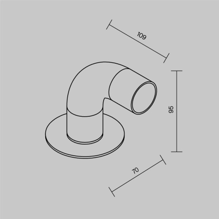 Ландшафтный светильник Maytoni Outdoor O477FL-L2GF3K1