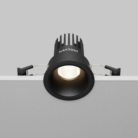 Встраиваемый светильник Maytoni Technical Dip DL115-10W-4K-B