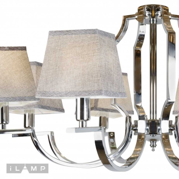 Подвесная люстра iLamp Hilton 6943-8 CR