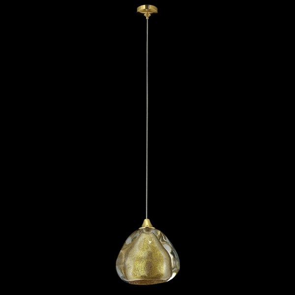Подвесной светодиодный светильник Crystal Lux Verano SP1 Gold