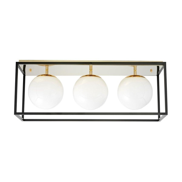 Потолочная люстра Lumina Deco Maldini LDC 8060-3 F.GD+BK