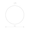 Настенный светильник Nowodvorski Ring Led M Gold 10350