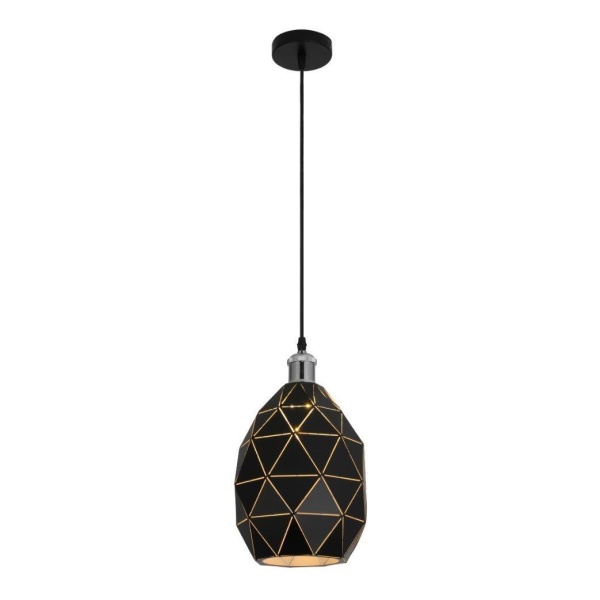 Подвесной светильник Lumina Deco Pestico LDP 8038-220 BK+CHR