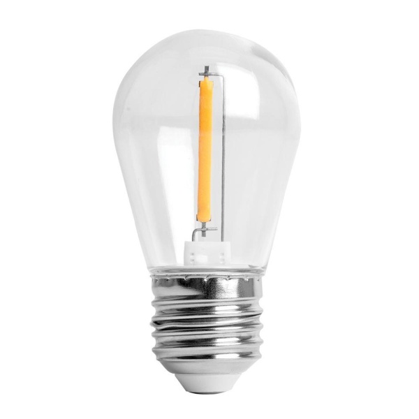 Лампа светодиодная Feron E27 0,5W 2700K прозрачная LB-384 51036