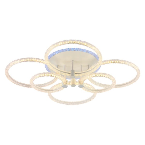 Потолочная светодиодная люстра Profit Light 8024/6 WHT