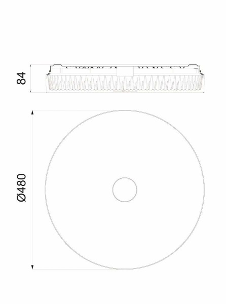 Потолочный светильник Mantra Frozen 9182