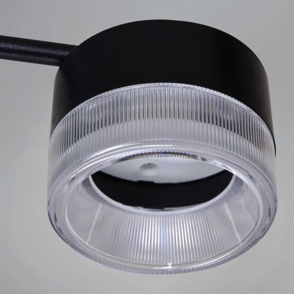 Подвесная люстра Reluce 19490-0.4-6+6 Black