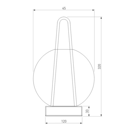 Настольная лампа Eurosvet Frasco 80507/1 черный