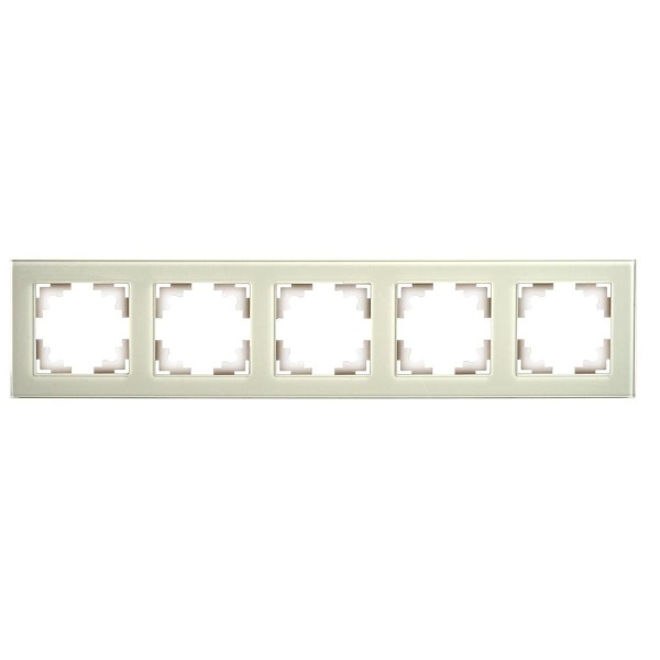 Рамка 5-постовая Stekker Катрин дымчатый GFR00-7005-07 49039