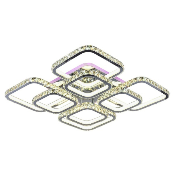 Потолочная светодиодная люстра Profit Light 8010/4+4 CHR