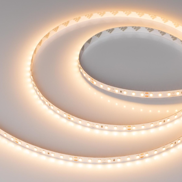 Светодиодная лента Arlight UL-A112-8mm 24V Warm2700 (7 W/m, IP20, 5m) 052764