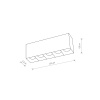 Накладной светильник Nowodvorski Midi Led Black 10055
