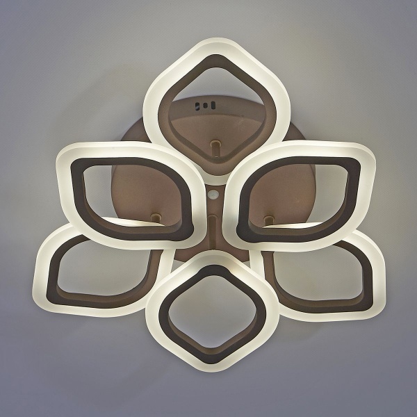 Потолочная светодиодная люстра Escada Ella 10212/6LED Coffee 56W