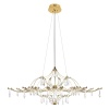 Подвесная люстра Loft IT Mira 10587/1000 Gold Asfour