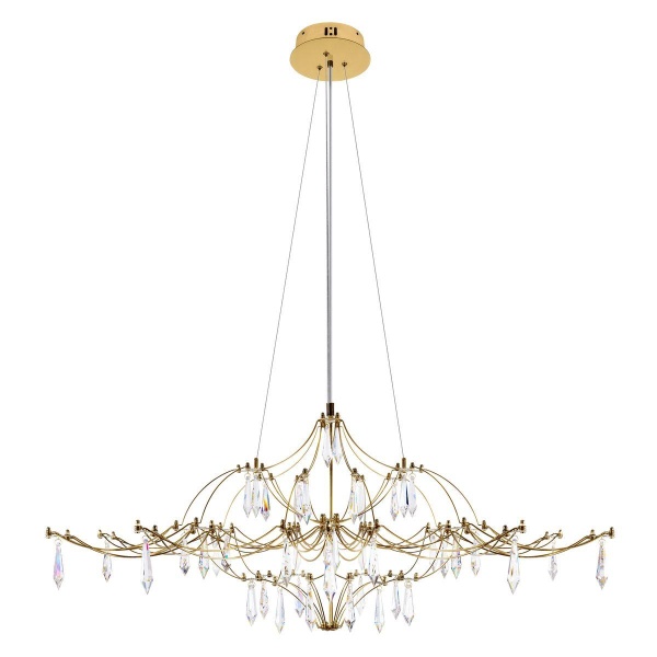 Подвесная люстра Loft IT Mira 10587/1000 Gold Asfour