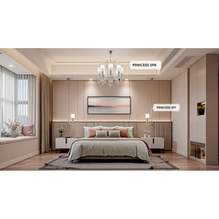 Подвесная люстра Crystal Lux Princess SP8