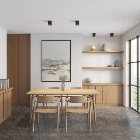 Потолочный светильник Denkirs Soro DK3030-BK