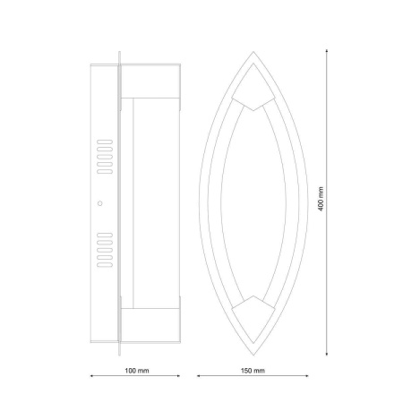 Настенный светильник Lucia Tucci Modena W172.1 Large LED400