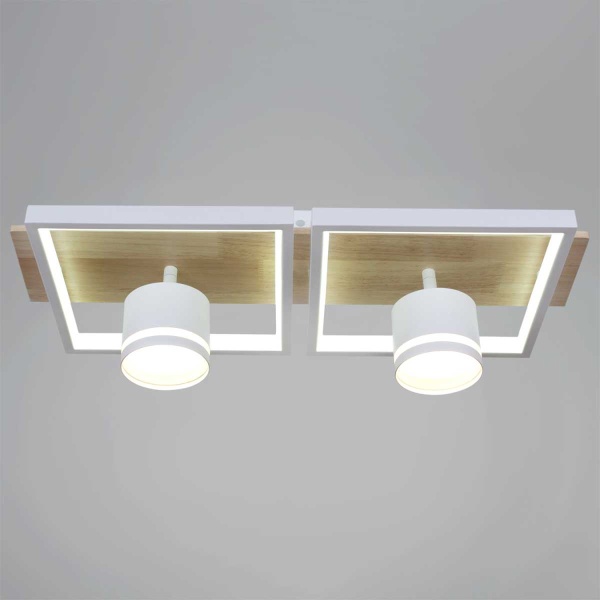 Потолочный светильник Reluce 19560-0.3-2+2 WH+WOOD