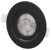 Светильник светодиодный встраиваемый ЭРА KL LED 25A-5 3K BK 5Вт 3000К круглый поворотный черный Б0068164
