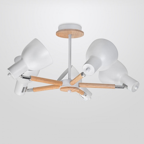 Потолочная люстра IMEX MD.4748-5-S WH+CH