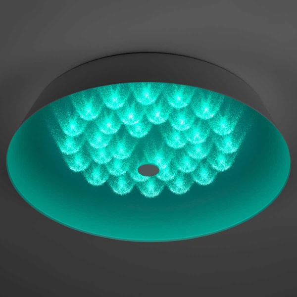 Светильник потолочный светодиодный ЭРА Классик с ДУ SPB-6-60-RC Locus RGB 60Вт RGB 3000-6500 Б0053315