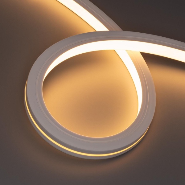 Светодиодная лента герметичная MOONLIGHT-TOP-X280-20x20mm 24V Warm2700 (10 W/m, IP67, 15m, wire x1) Arlight 044351